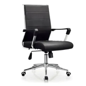 Senior Executive Black Leather Office Chair