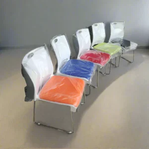 Single Seater Stainless Steel Visitor Chair
