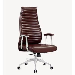 High Executive Swivel Line Chair   ( Black, Brown, White )