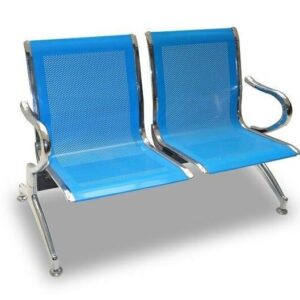 2 Seater Reception Metal Bench