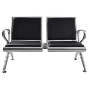 2 Seater Reception Metal Bench