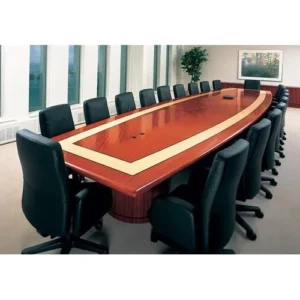 Brown Wooden Expertly Crafted Conference Room Table 1000×1000