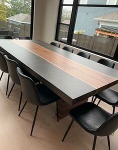 Custom-made modern Conference Desk Meeting with chairs 11