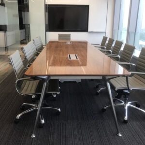 Custom-made modern Conference Desk Meeting with chairs  12