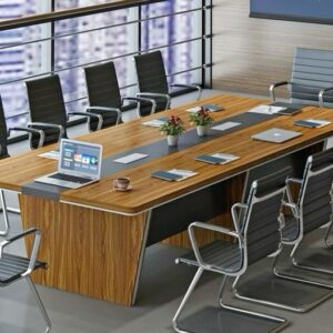 Custom-made modern Conference Desk Meeting with chairs 6