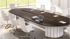 Custom-made modern Conference Desk Meeting with chairs 8