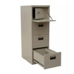 File Cabinet 4 Drawers With Inner Safe Locker
