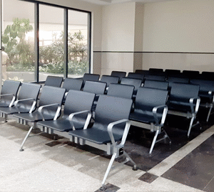 Hospital waiting room chair