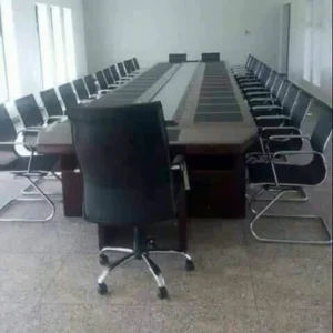Padded conference Table – 30pers