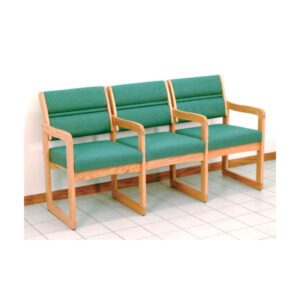Wooden waiting chair