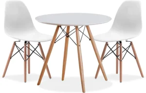 3 Piece Mid-Century Dining Set