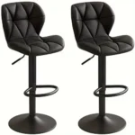 Adjustable wine bar black