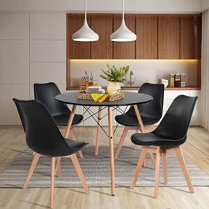 Charles Eames Dining Table and Chair,,,,