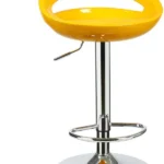 Crescent Bar Stool - Yellow