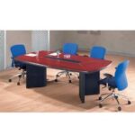 D206 Boat Shape Conference Table