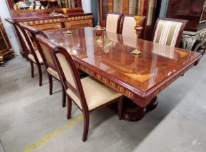 Inlaid Dining table Set