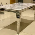 Marble Dining Table - Animal Leg