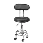 Mobile Barstool With Backrest