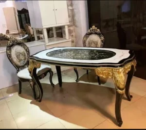 Royal 6 Seater Glass Dining Set Royal