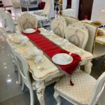 Royal victorian white Dining Table Set