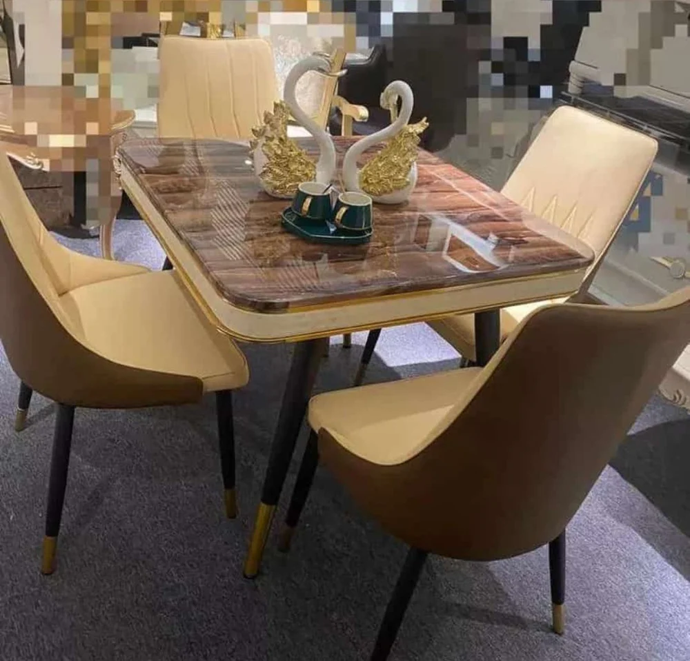 4 Seater Dinning Table & chairs - Image 4