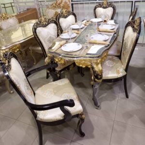 6 Seater Dinning Table and Chair