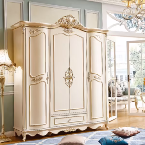 Royal Gold & White  Wardrobe