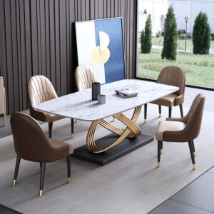 5 Seater Exclusive Marble Dining Set