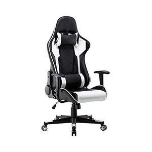 Office Chair Leather Gaming Chairs Footrest Recliner