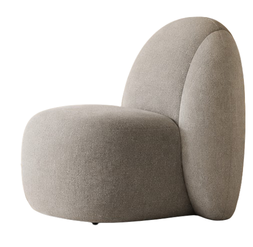 Boucle accent chair