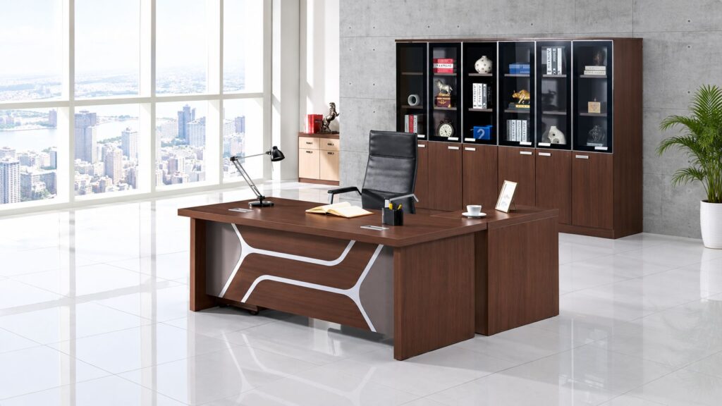 Office furniture restored and refinished